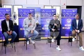 Волейболен клуб Левски - пресконференция - закриване на сезона