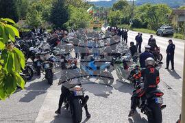 Село Жиленци - мотористи - национален протест