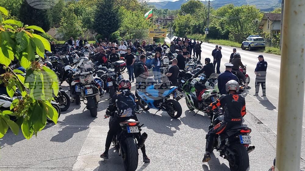 Село Жиленци - мотористи - национален протест