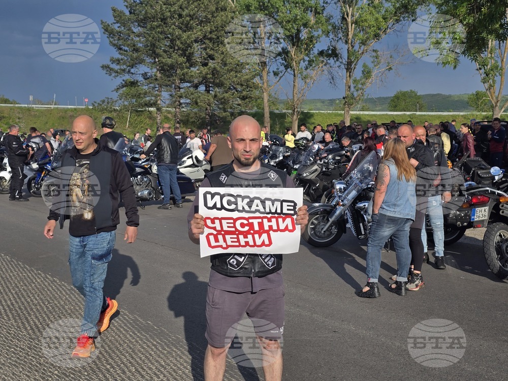 Плевен - мотористи - протест