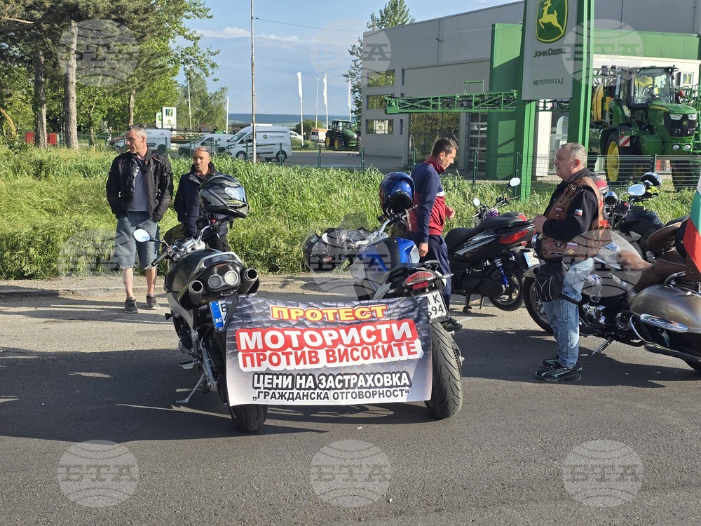 Плевен - мотористи - протест