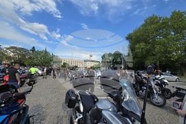 Сливен - мотористи - национален протест