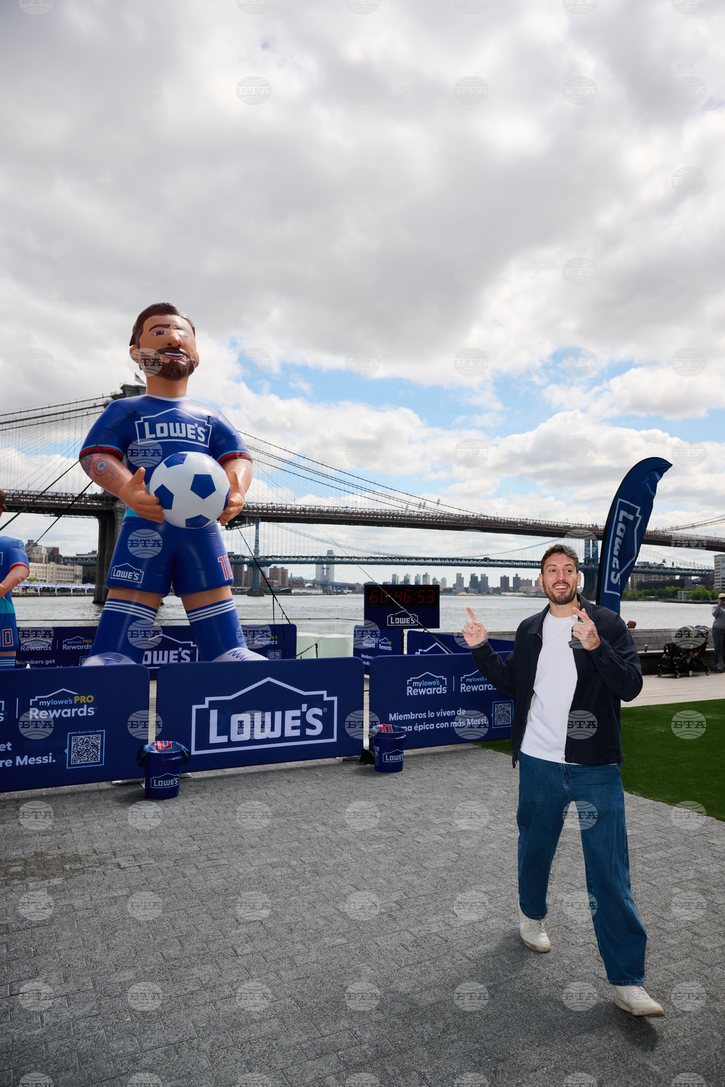 Lowe's x 20-Foot Messi Inflatable Takeover