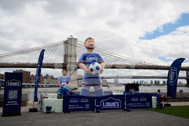 Lowe's x 20-Foot Messi Inflatable Takeover