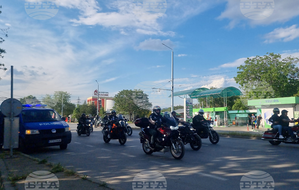 Стара Загора - мотористи - протест