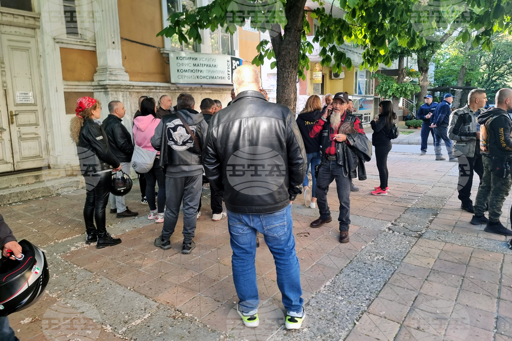 Добрич - мотористи - национален протест