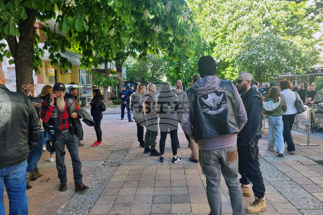 Добрич - мотористи - национален протест