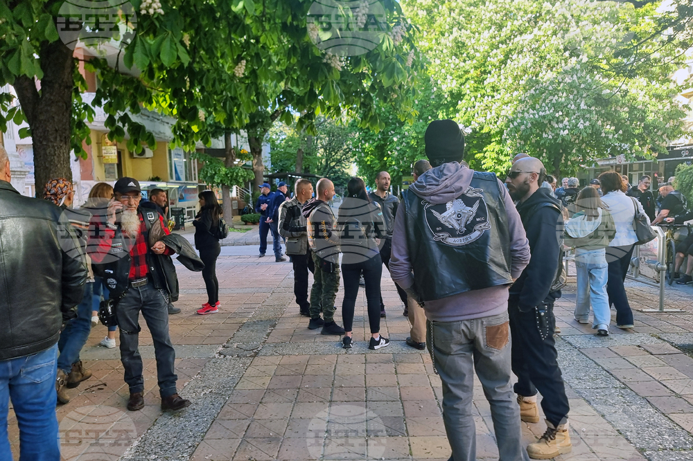 Добрич - мотористи - национален протест
