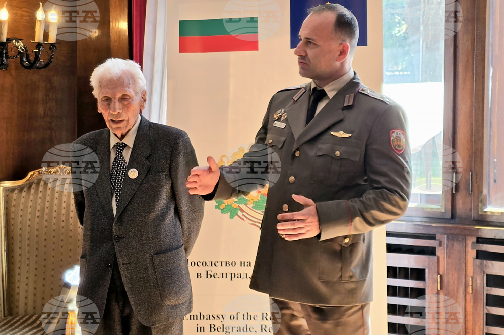 Сърбия - Белград - ветерани - посещение в посолството на България