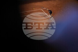 APTOPIX Italian Open Tennis