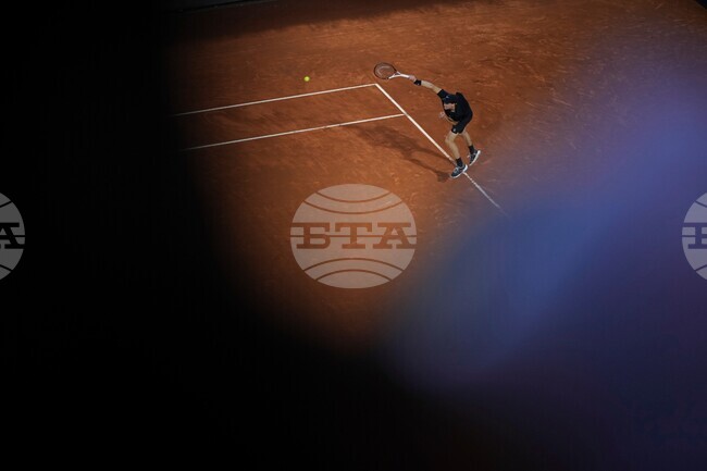 APTOPIX Italian Open Tennis
