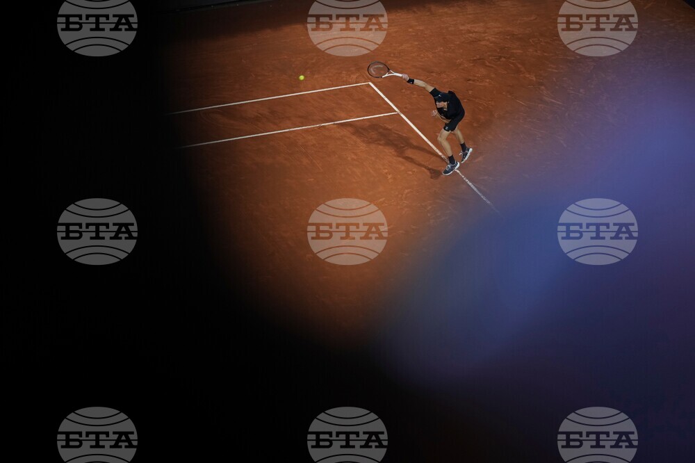 APTOPIX Italian Open Tennis