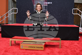 Sigourney Weaver Hand and Footprint Ceremony