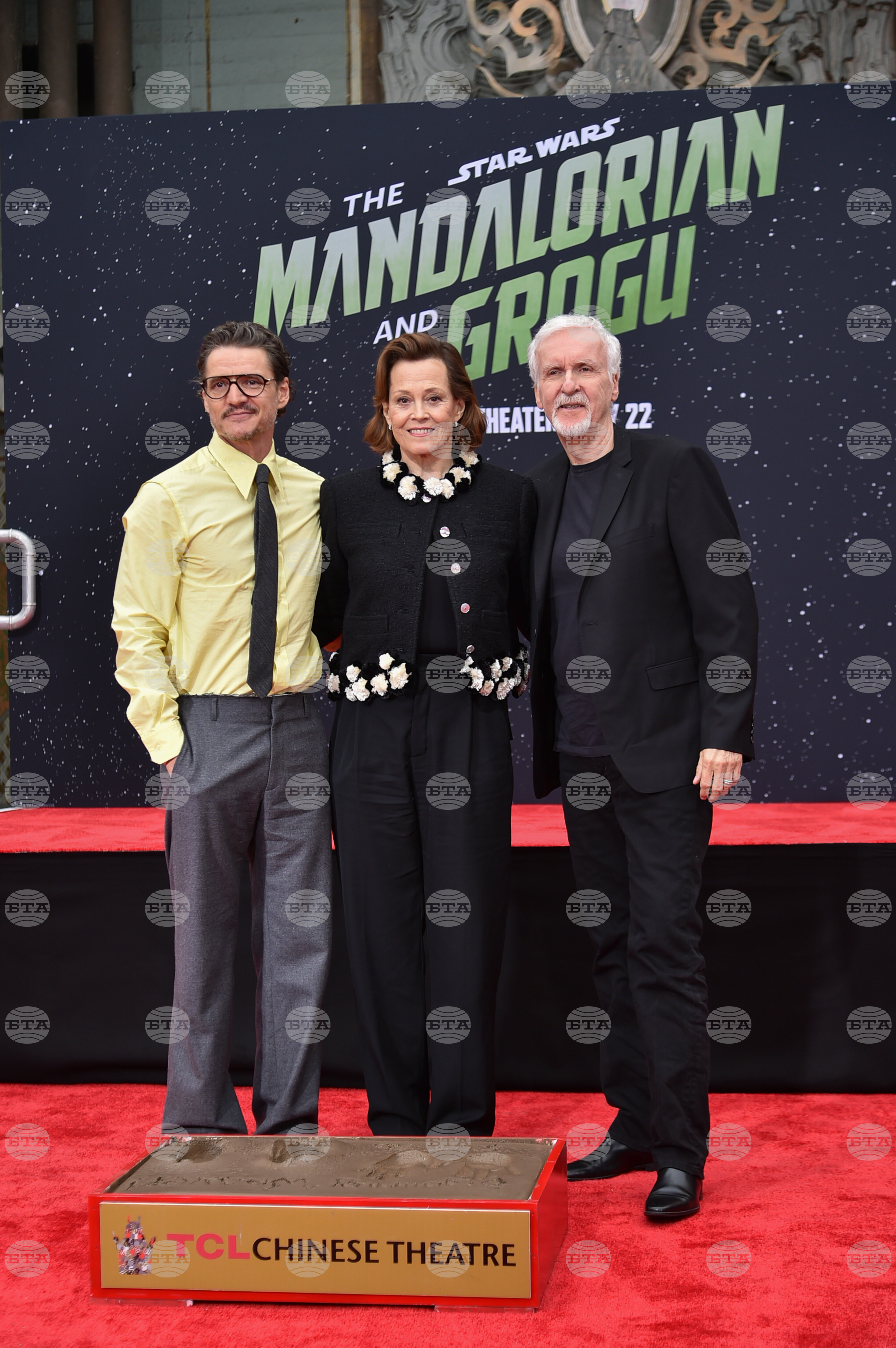 Sigourney Weaver Hand and Footprint Ceremony