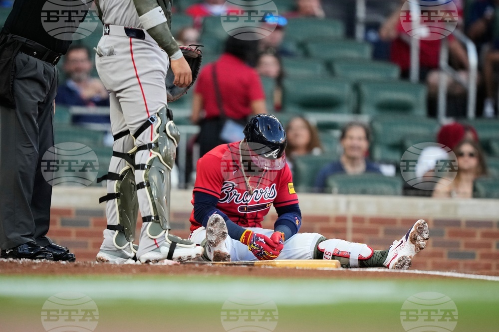 Red Sox Braves Baseball