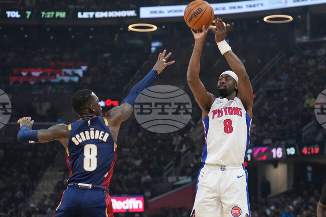 Pistons Cavaliers Basketball