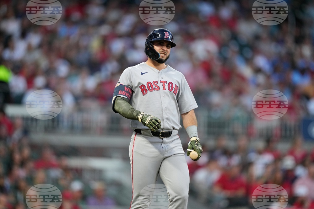 Red Sox Braves Baseball