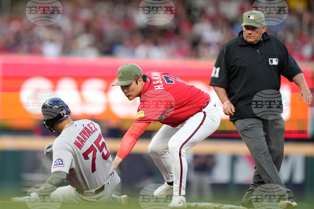 Red Sox Braves Baseball