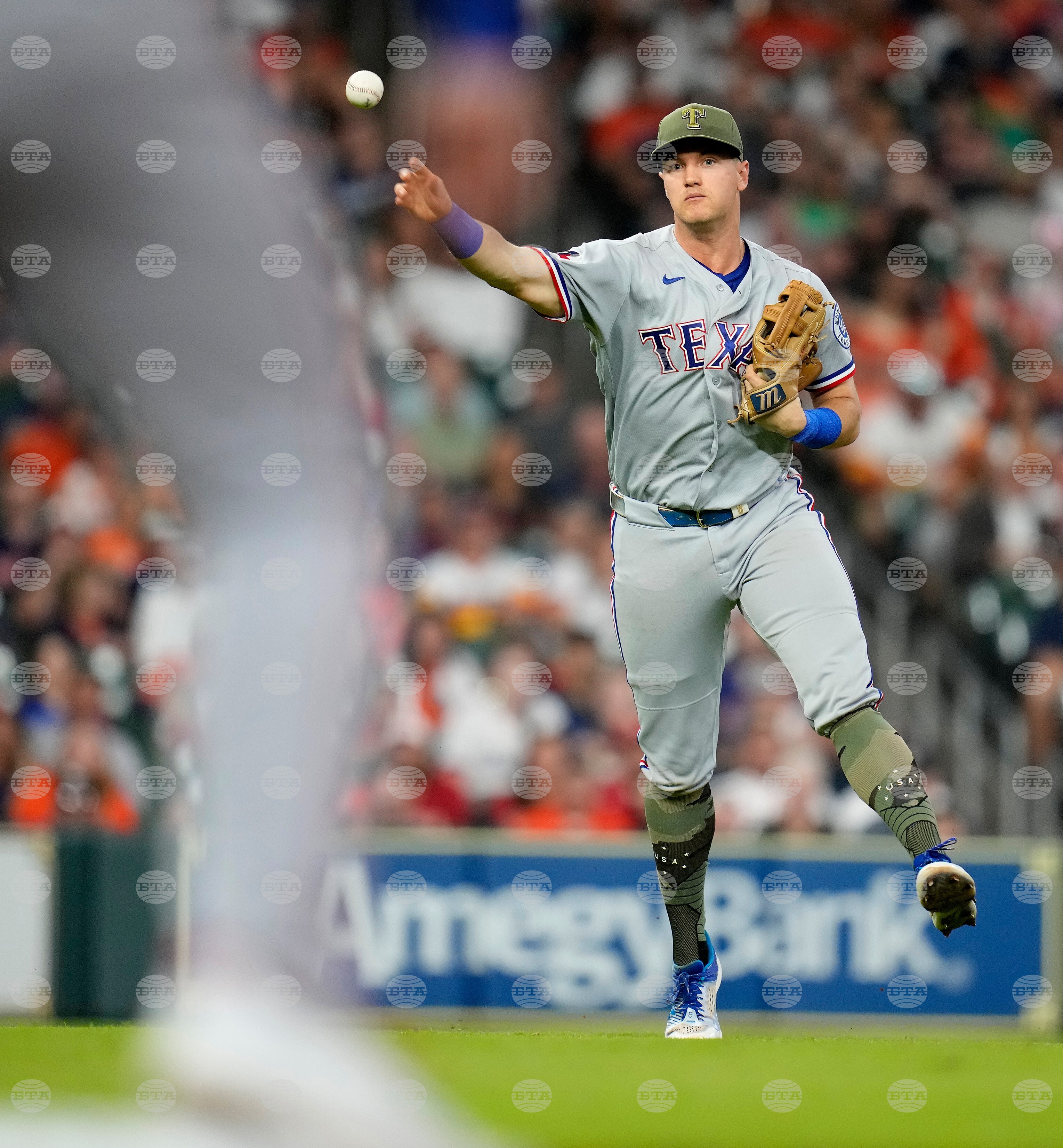 Rangers Astros Baseball