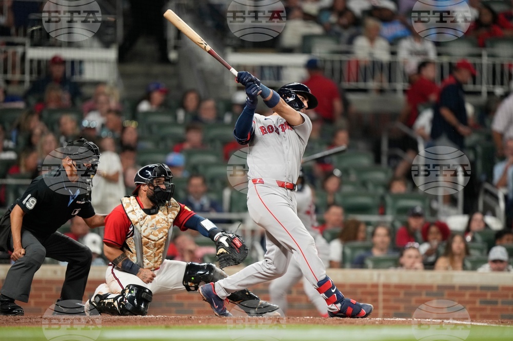 Red Sox Braves Baseball