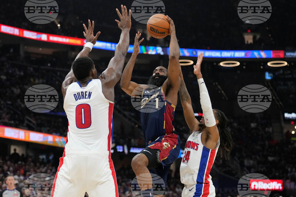 Pistons Cavaliers Basketball