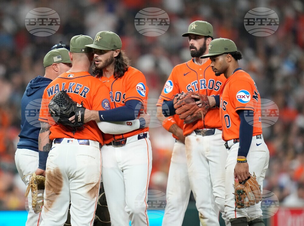 Rangers Astros Baseball