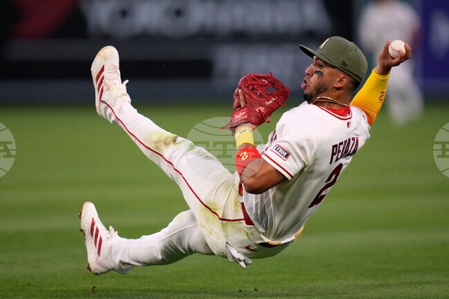 APTOPIX Dodgers Angels Baseball