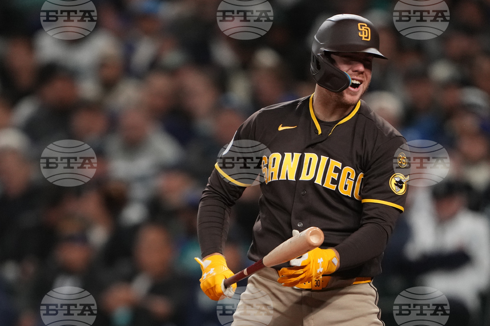 Padres Mariners Baseball