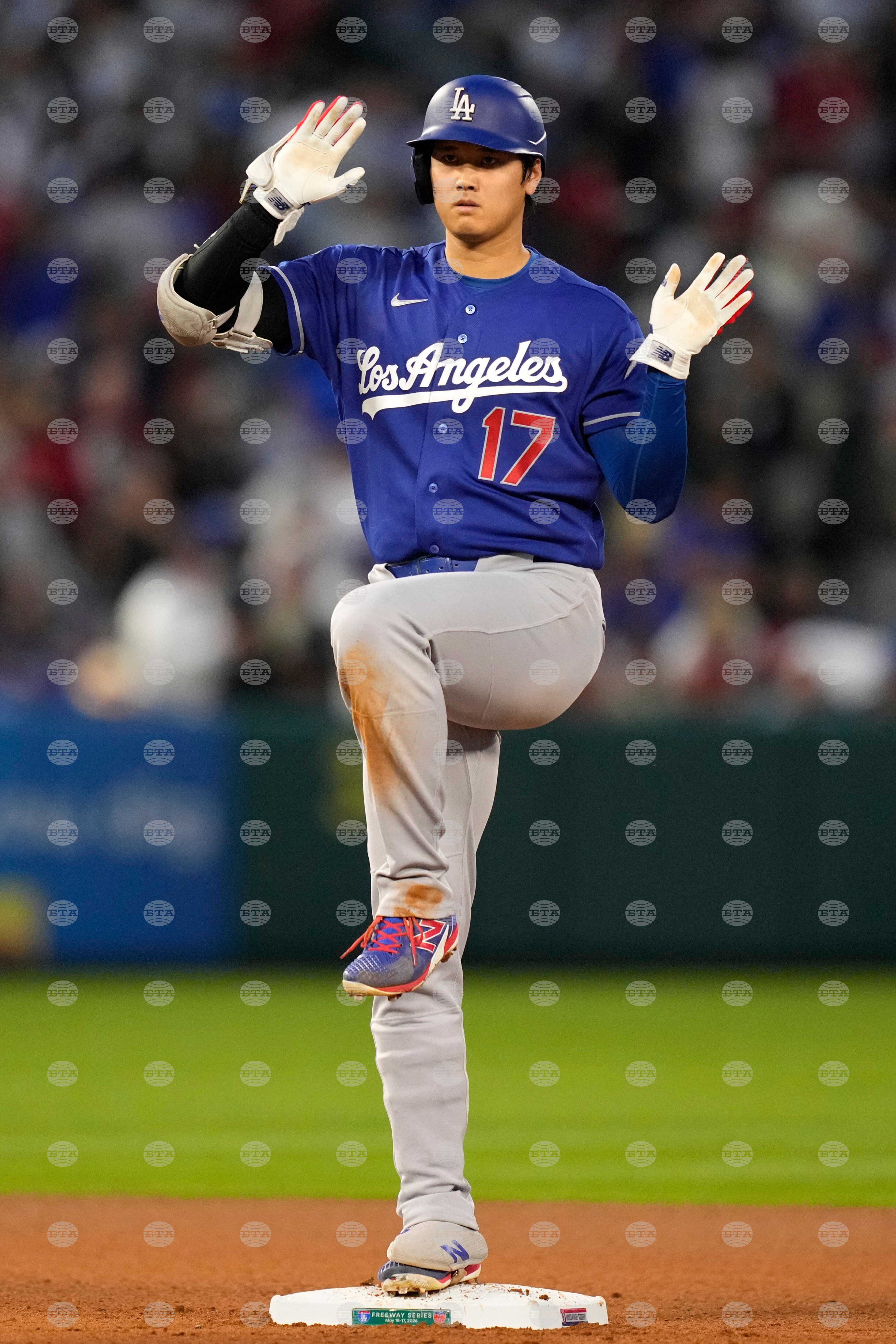 Dodgers Angels Baseball