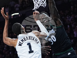 APTOPIX Spurs Timberwolves Basketball