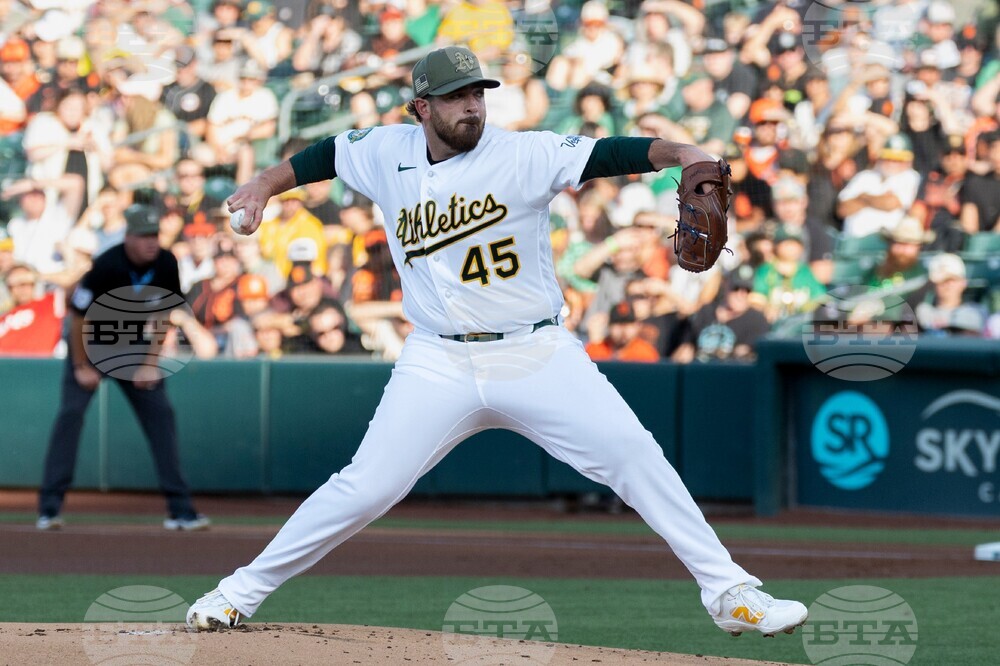 Giants Athletics Baseball