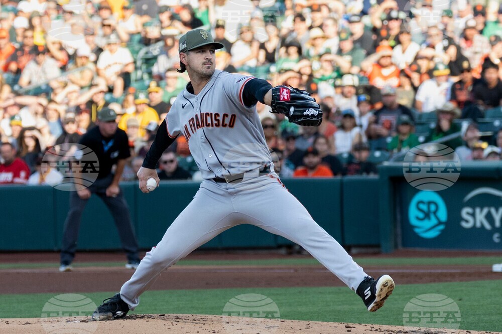 Giants Athletics Baseball