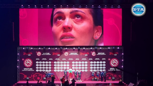 Мими Христова спечели второ злато за България на европейското първенство по борба в Загреб