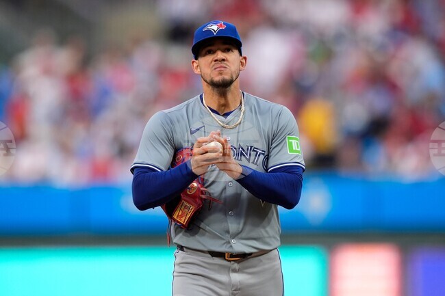 Blue Jays Berrios Baseball