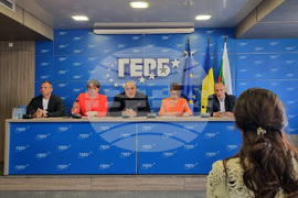 ГЕРБ-СДС - пресконференция