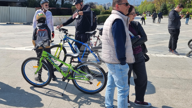 Столичната община въвежда временна организация на движението в част от центъра на София заради велопохода „Заедно“ 
