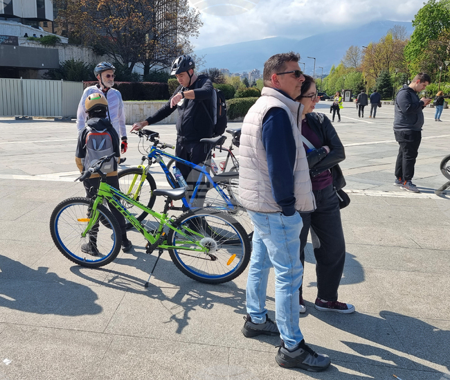 Столичната община въвежда временна организация на движението в част от центъра на София заради велопохода „Заедно“ 