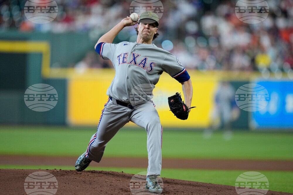 Rangers Astros Baseball