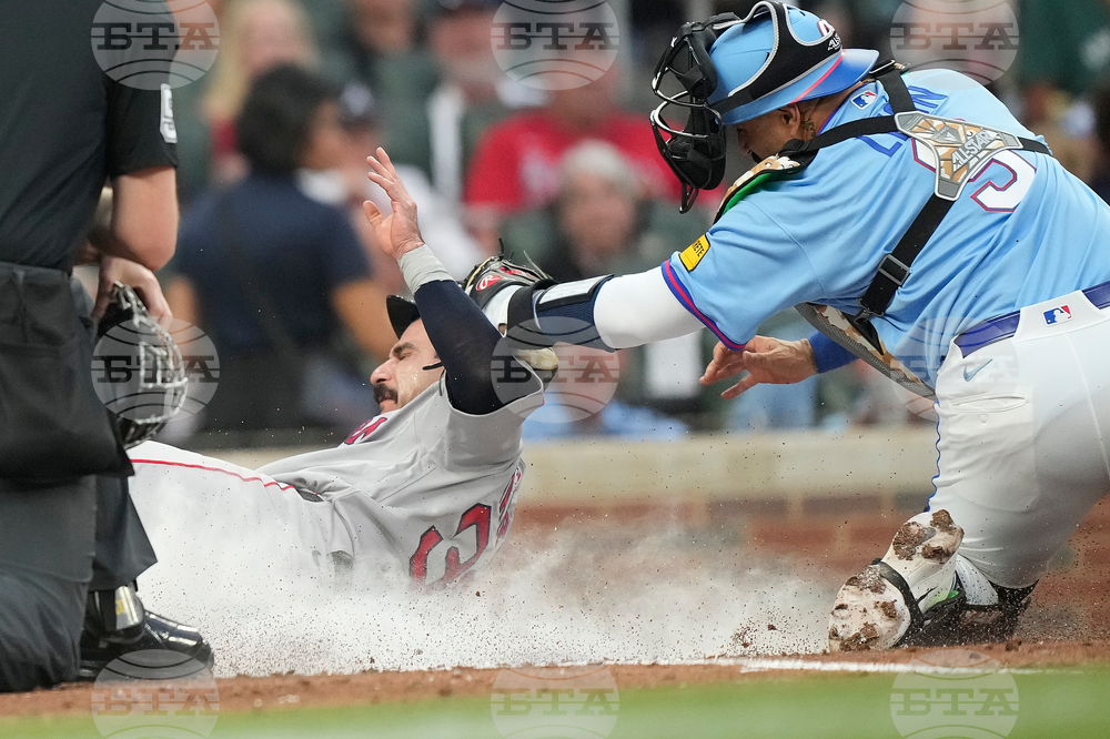 Red Sox Braves Baseball