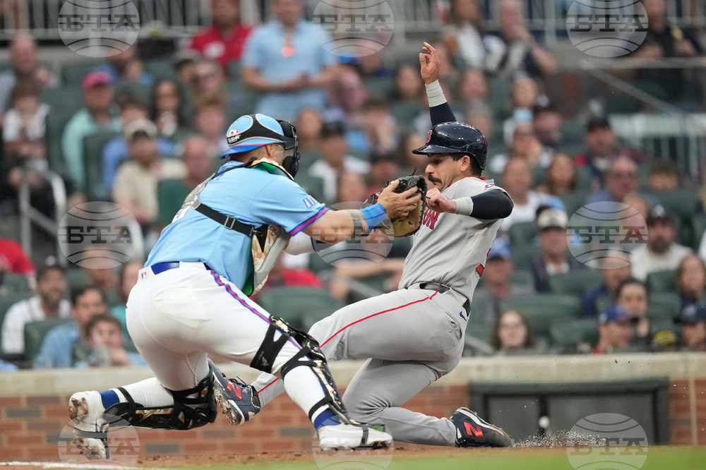 Red Sox Braves Baseball