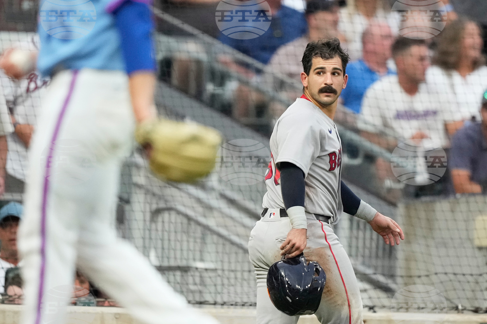 Red Sox Braves Baseball