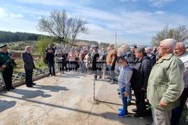 Село Стефаново - Паметна плоча - възпоменателна церемония