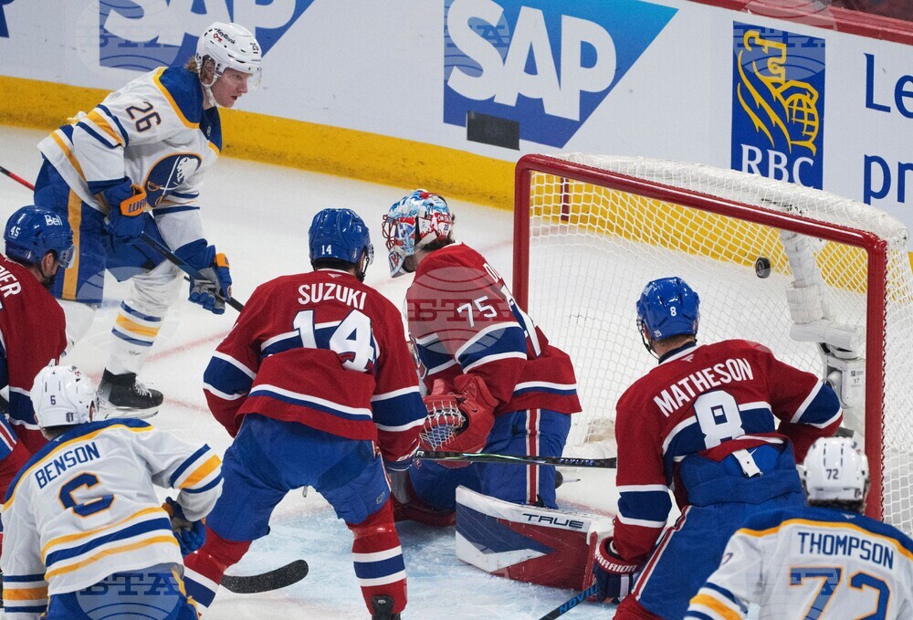 Sabres Canadiens Hockey