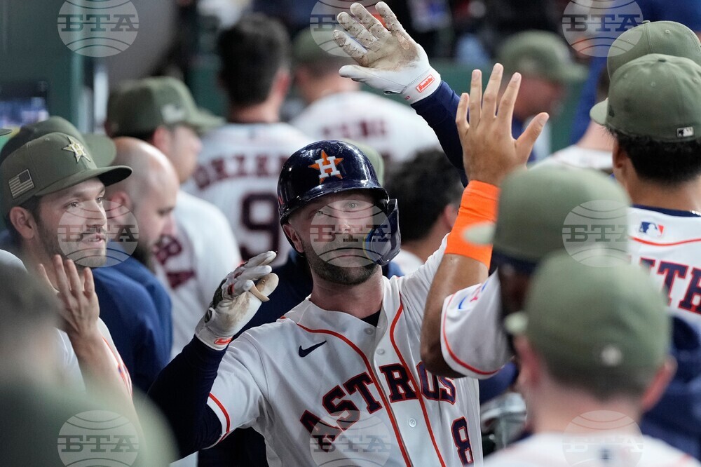 Rangers Astros Baseball