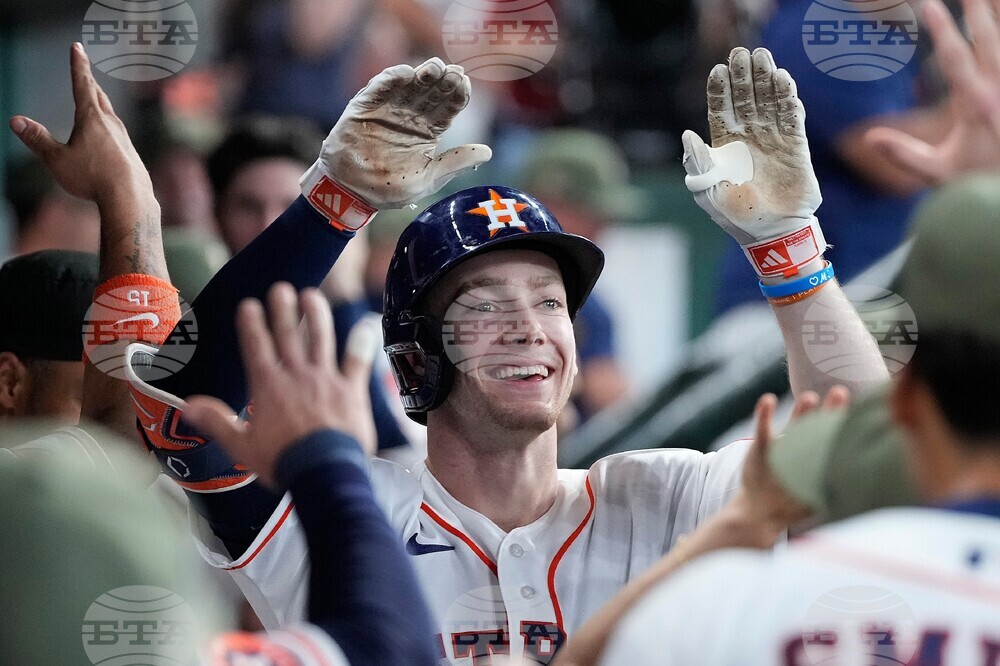 Rangers Astros Baseball