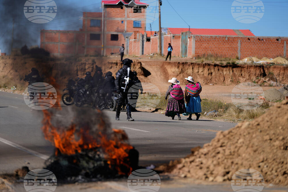 APTOPIX Bolivia Protest