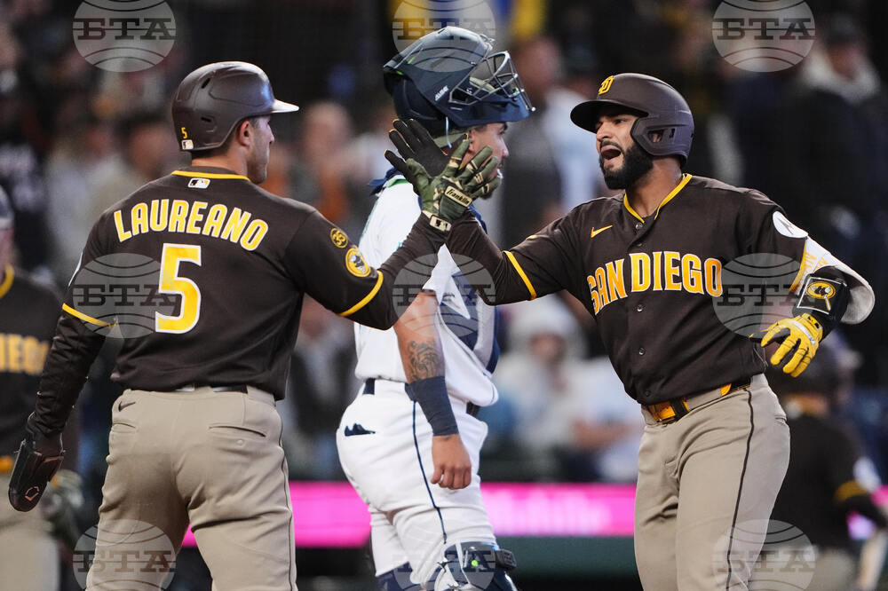Padres Mariners Baseball
