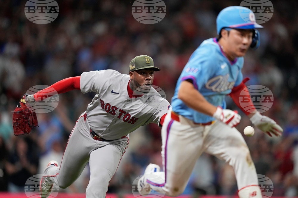APTOPIX Red Sox Braves Baseball
