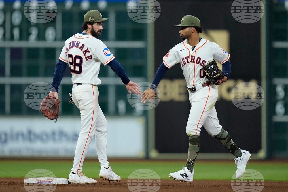Rangers Astros Baseball