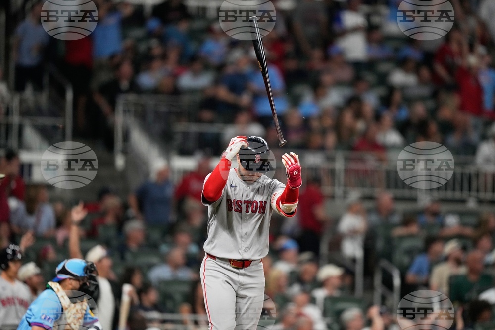Red Sox Braves Baseball